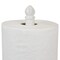 Home Basics Lattice Collection Cast Iron Paper Towel Holder, White